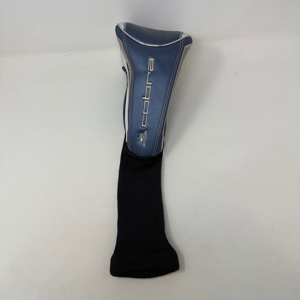 Cobra‎ Ladies S3 Golf Club Headcover Fairway Wood Hybrid Blue Black Knit Sock